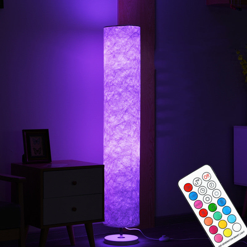 Lampa LED pliabila, multicolora, cu telecomanda
