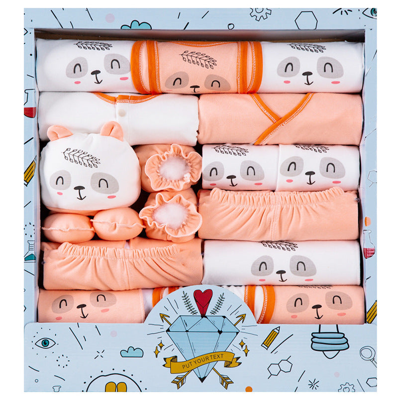 Set cadou pentru copii din bumbac, 18 piese