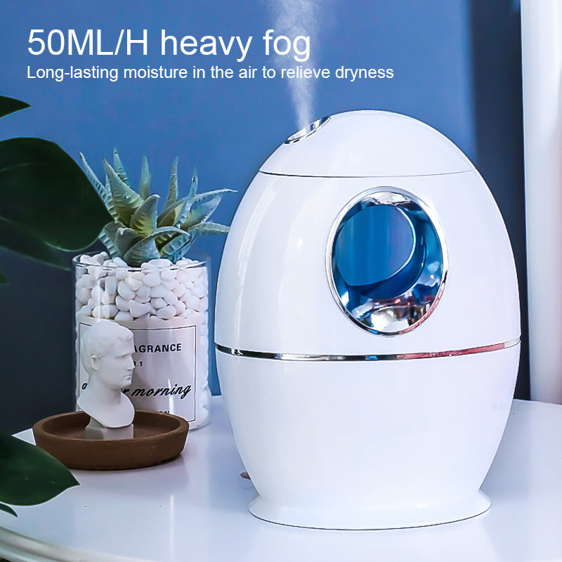 Mini umidificator de aer și difuzor de arome de 800 ml, cu 7 lumini LED