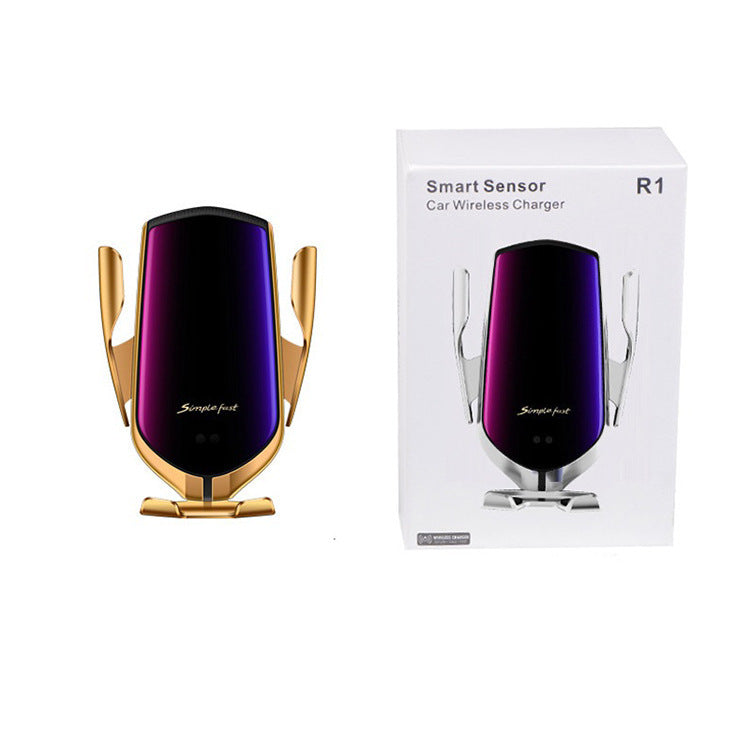 Incarcator wireless si suport pentru telefon auto