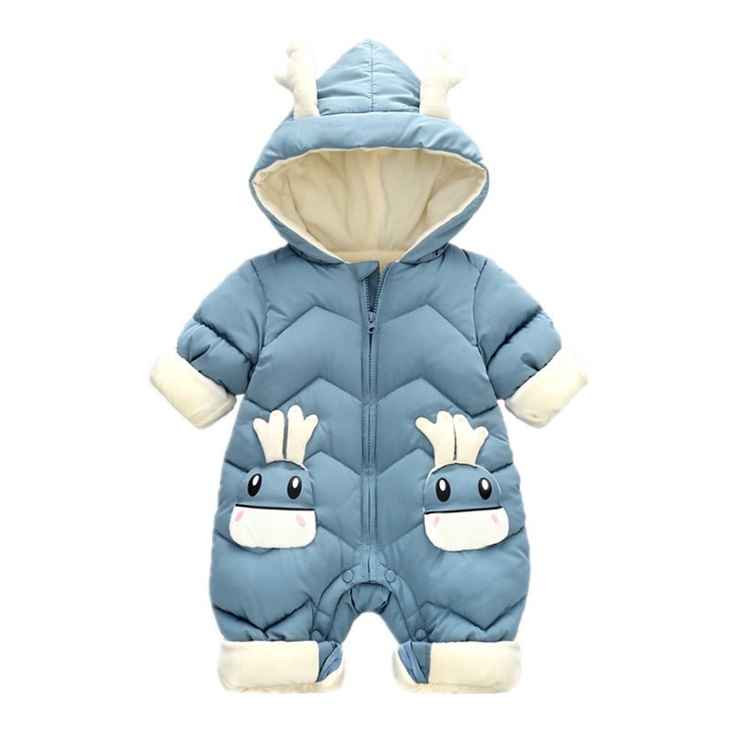 Costume de iarnă pentru nou-născuți, căptușită