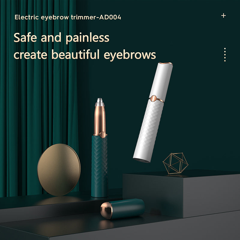 Mini aparat de ras electric pentru sprancene, USB
