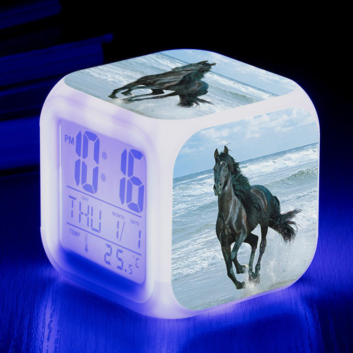 Ceas/Ceas deşteptător cu afişaj LCD LED