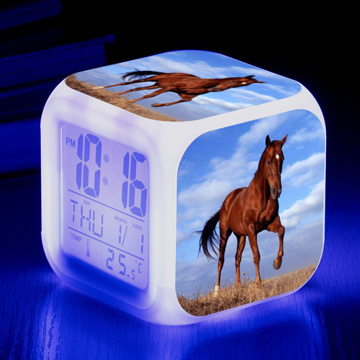 Ceas/Ceas deşteptător cu afişaj LCD LED