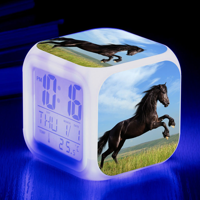 Ceas/Ceas deşteptător cu afişaj LCD LED