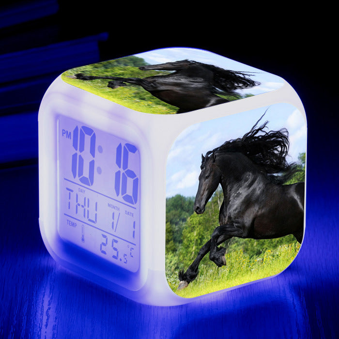 Ceas/Ceas deşteptător cu afişaj LCD LED