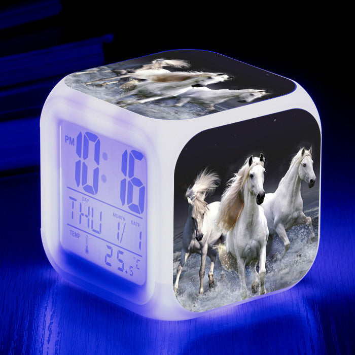 Ceas/Ceas deşteptător cu afişaj LCD LED