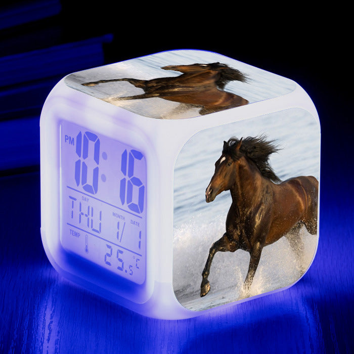 Ceas/Ceas deşteptător cu afişaj LCD LED