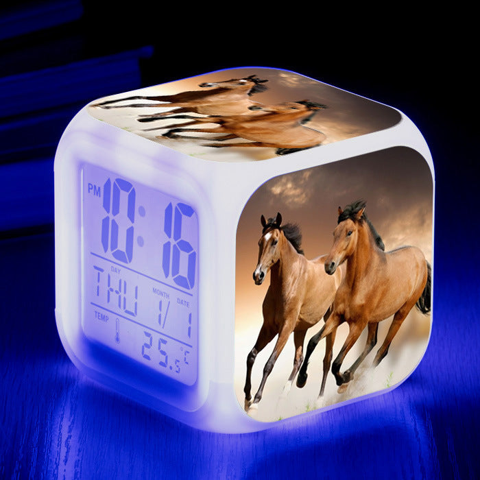Ceas/Ceas deşteptător cu afişaj LCD LED