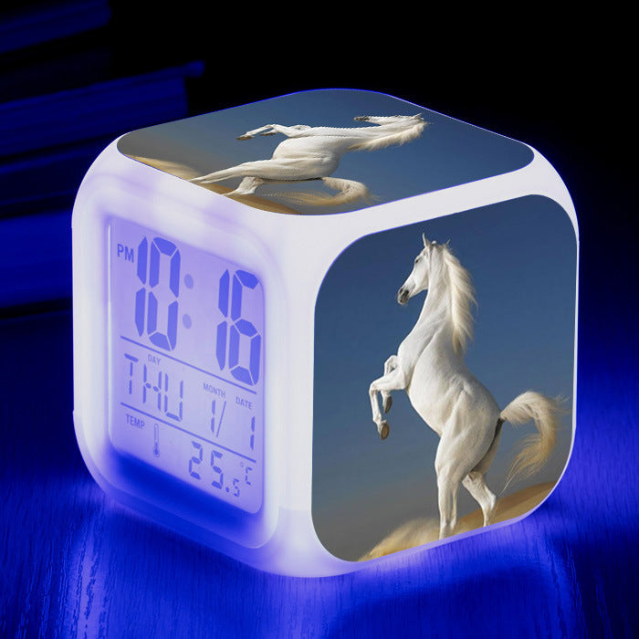 Ceas/Ceas deşteptător cu afişaj LCD LED