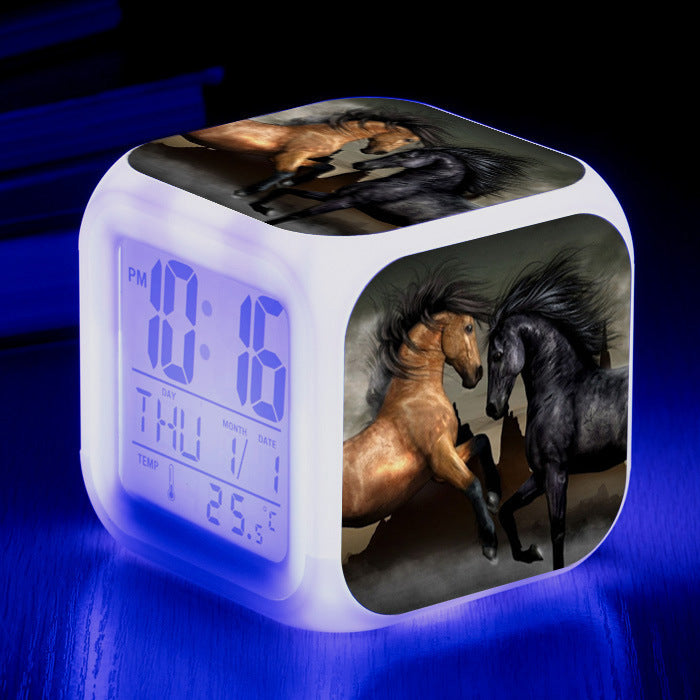 Ceas/Ceas deşteptător cu afişaj LCD LED