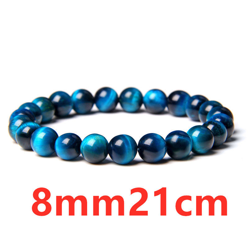 Bratara unisex cu piatra de perla, model Ochi de Tigru