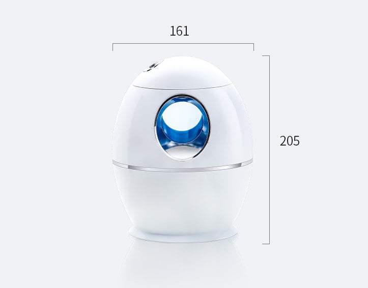 Mini umidificator de aer și difuzor de arome de 800 ml, cu 7 lumini LED