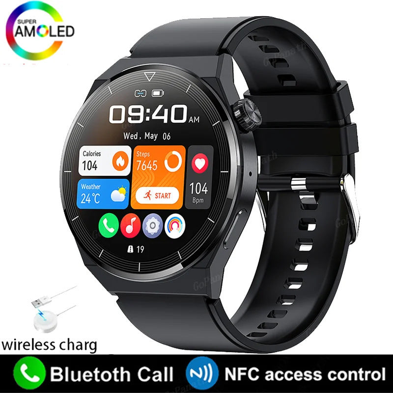 Ceas inteligent elegant/ cadran HD multifuncțional