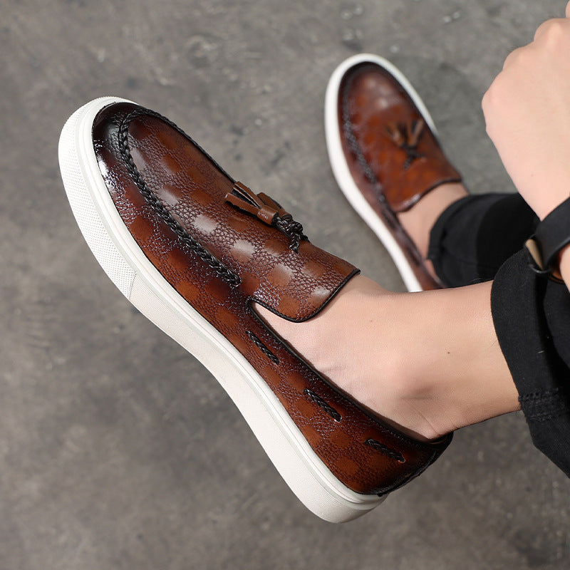 Pantofi casual pentru bărbați cu slip-on