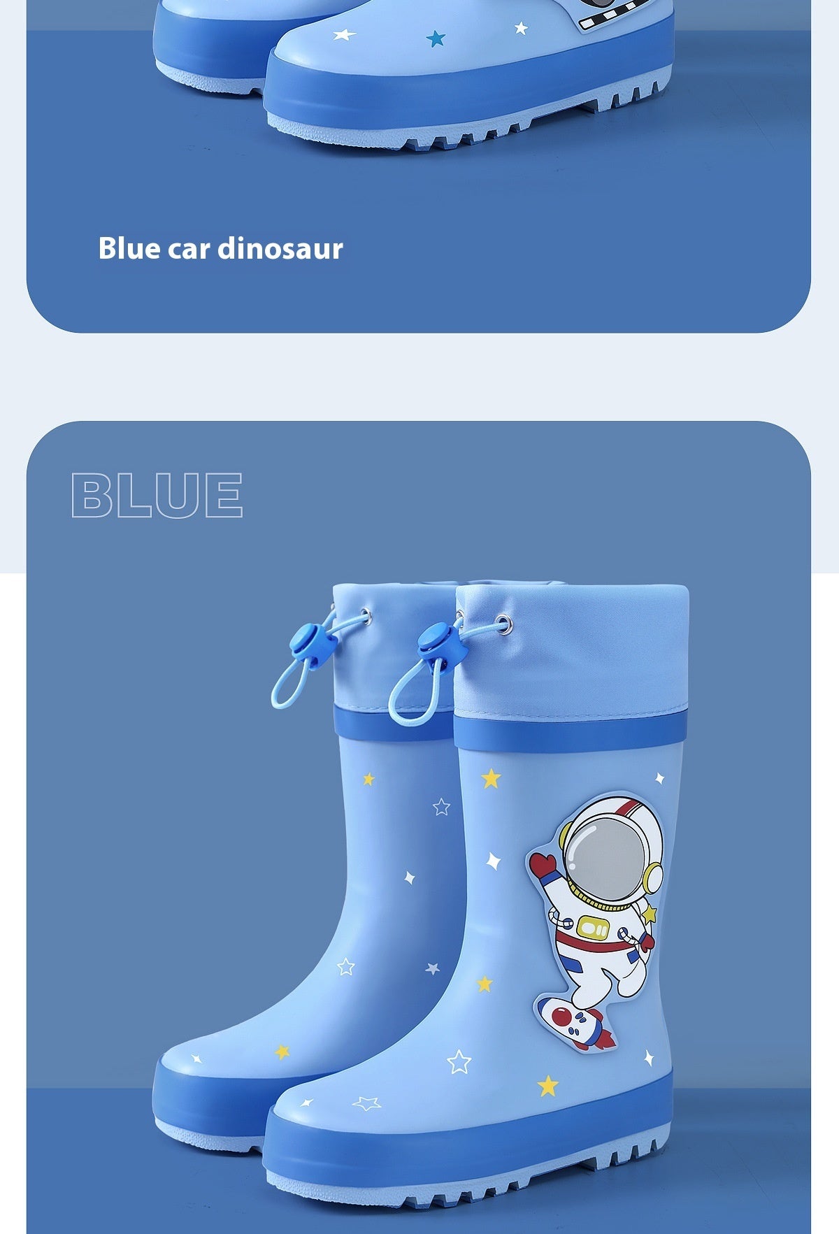 Cizme de ploaie antiderapante pentru copii