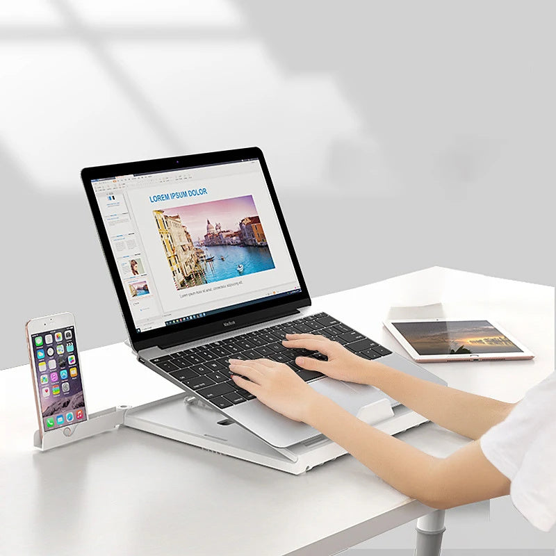 Suport multifuncțional pliabil pentru laptop