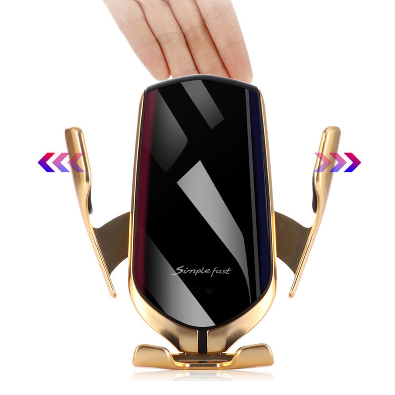 Incarcator wireless si suport pentru telefon auto