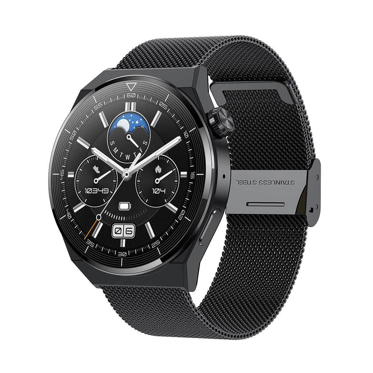 Ceas inteligent elegant/ cadran HD multifuncțional