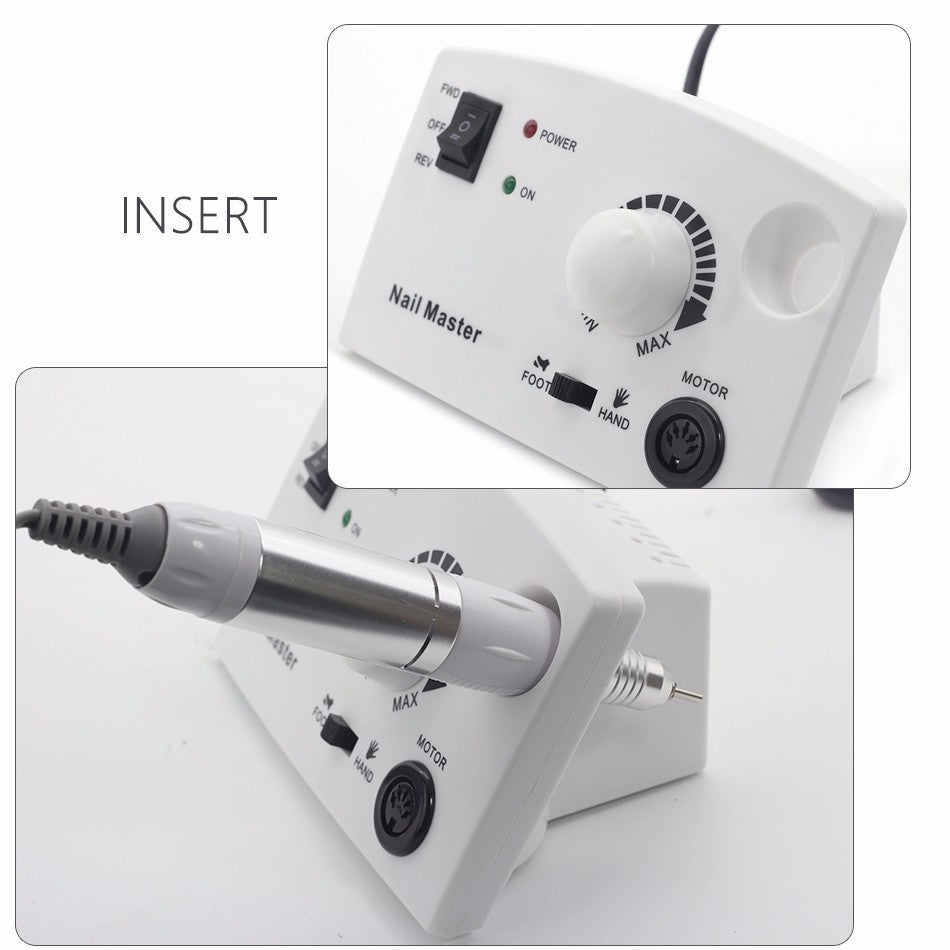 Instrument electric pentru curățarea și lustruirea unghiilor