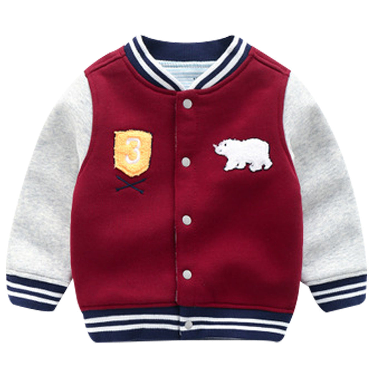 Geaca tricotata cardigan pentru copii