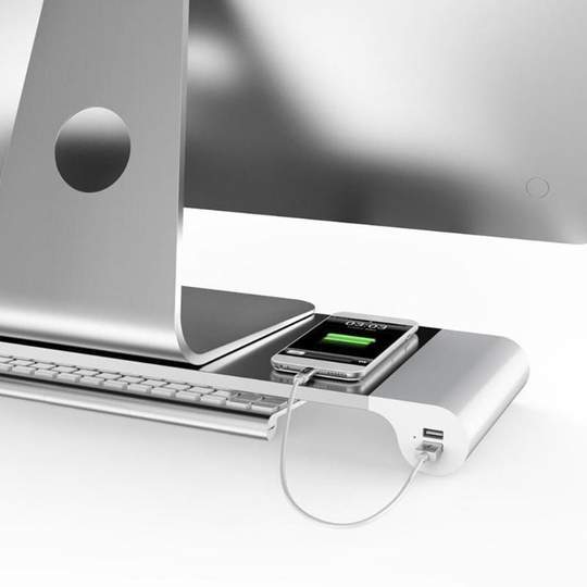 Suport pentru monitoare de computer, bază care economisește spațiu și ieșiri USB