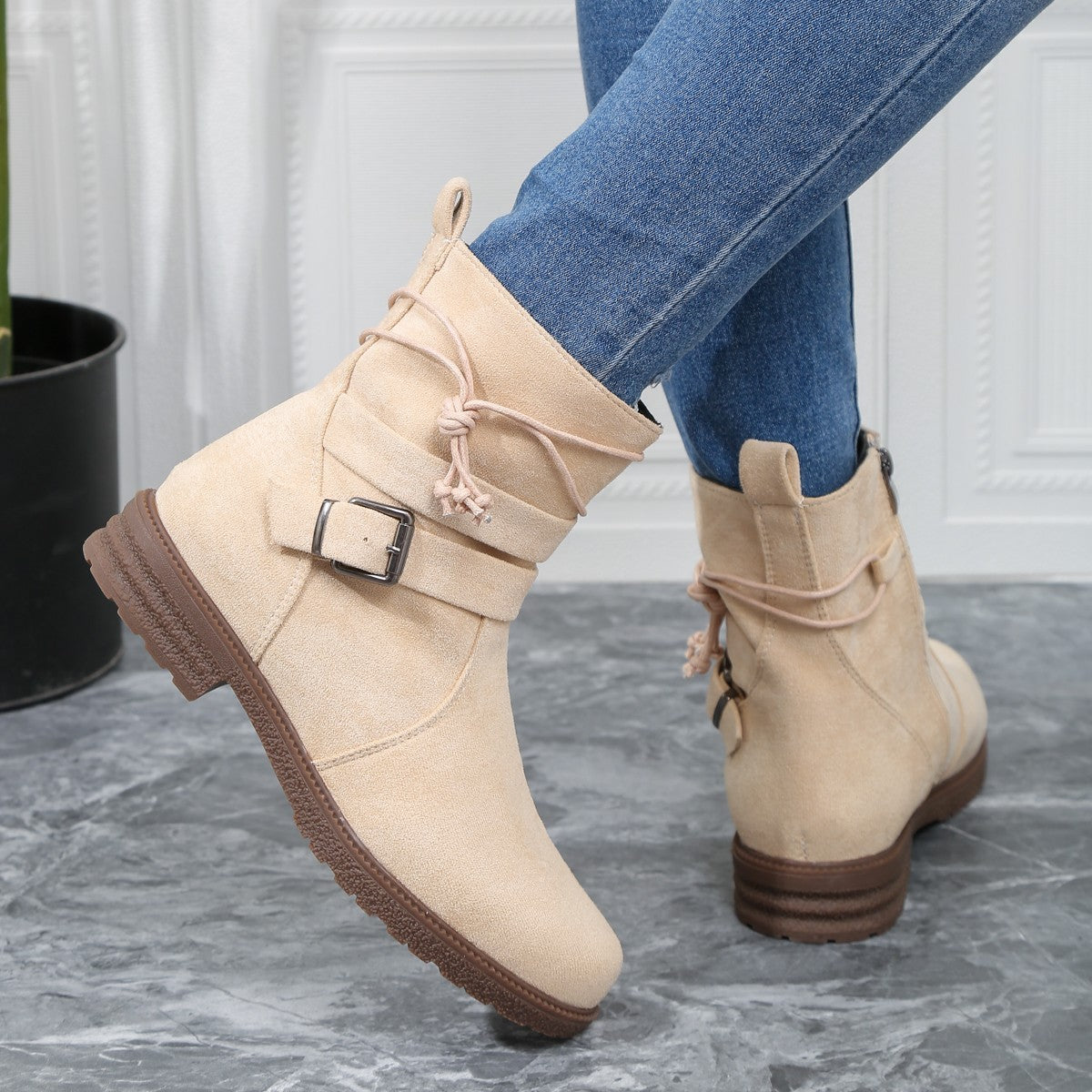 Botine casual dama