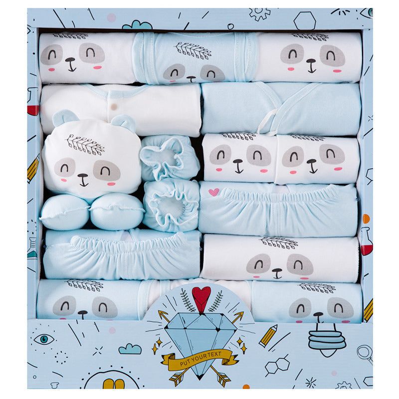 Set cadou pentru copii din bumbac, 18 piese
