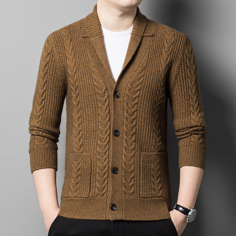 Cardigan tricotat pentru bărbați