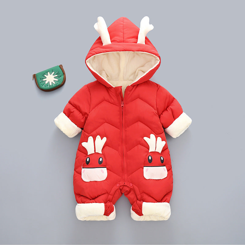 Costume de iarnă pentru nou-născuți, căptușită