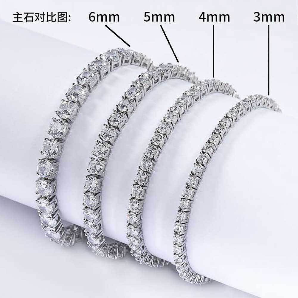 Colier/bratara model tenis din zircon