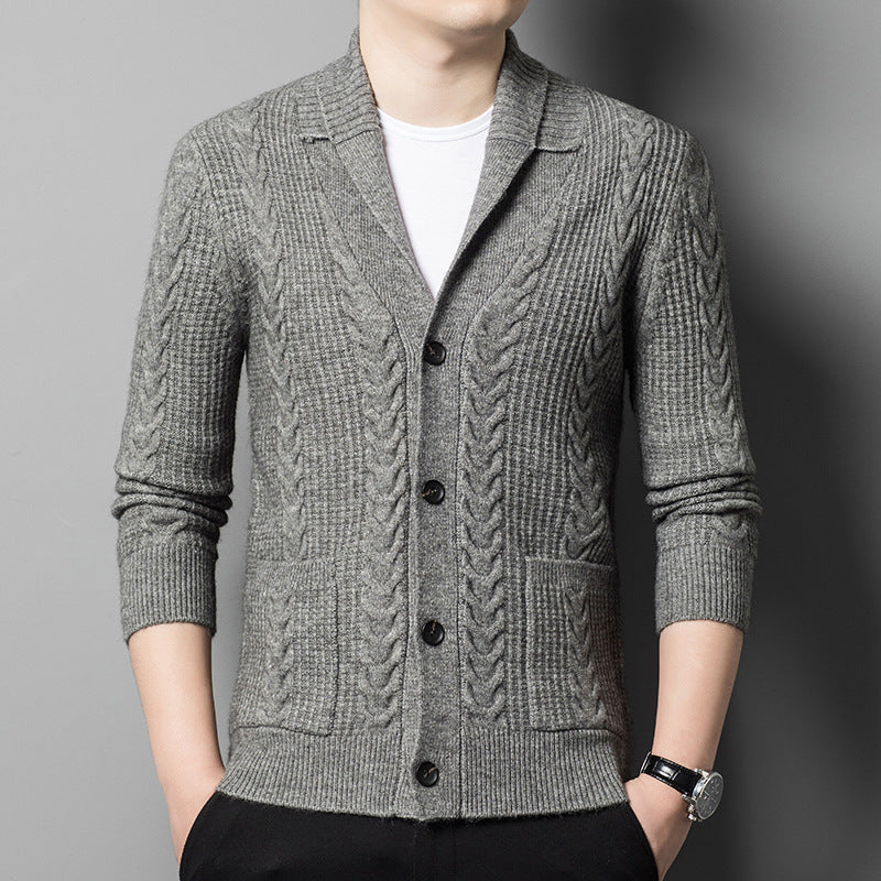 Cardigan tricotat pentru bărbați