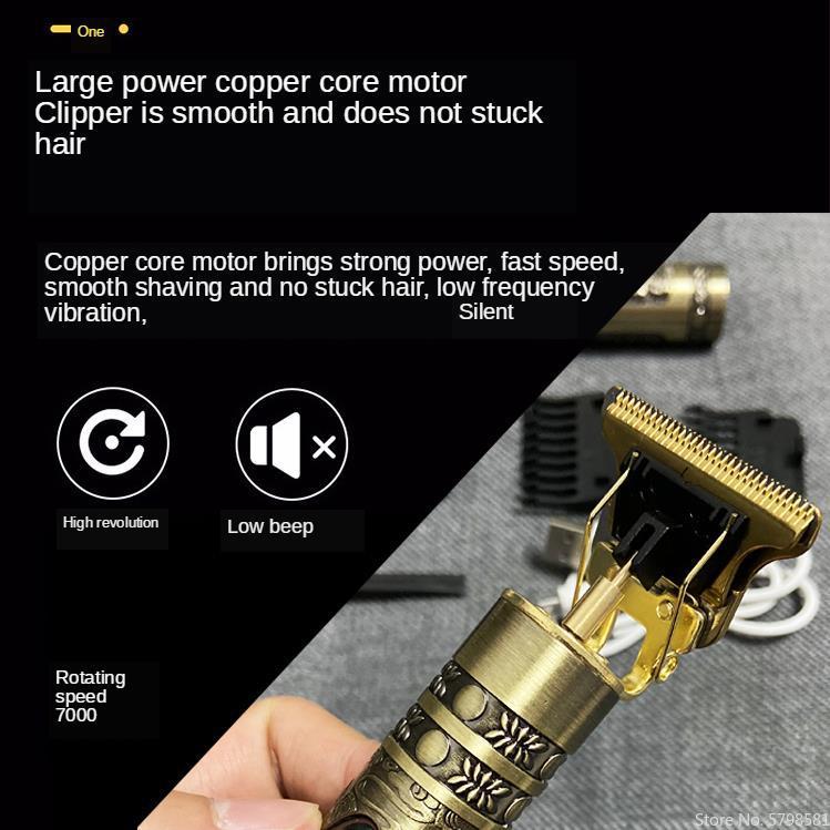 Aparat de ras electric profesional USB