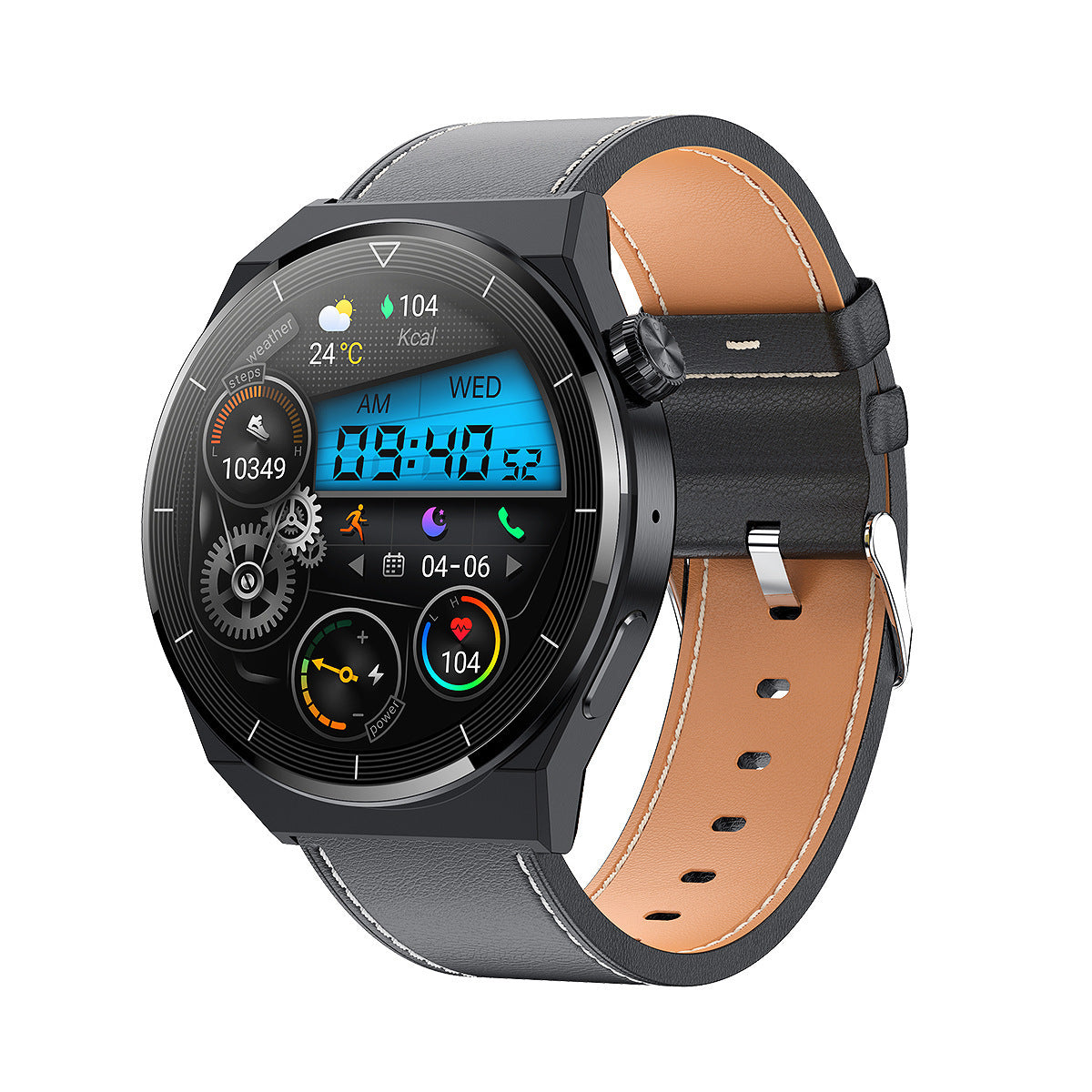 Ceas inteligent elegant/ cadran HD multifuncțional