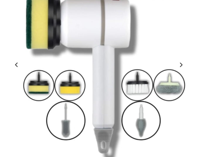 Spazzola per la pulizia elettrica, USB e wireless