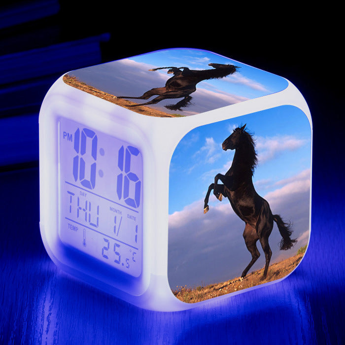 Orologio/Sveglia con display LED LCD