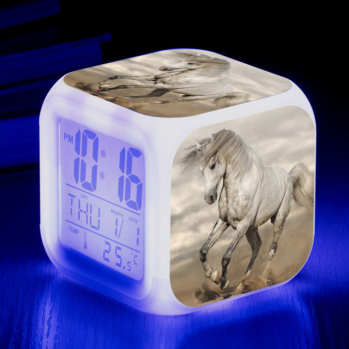 Orologio/Sveglia con display LED LCD