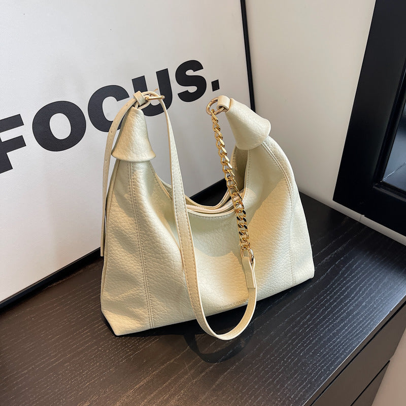 Borsa tote a tracolla dal design retrò