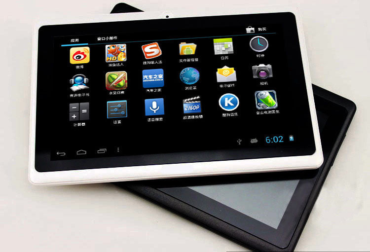 Multicolor Android Tablet