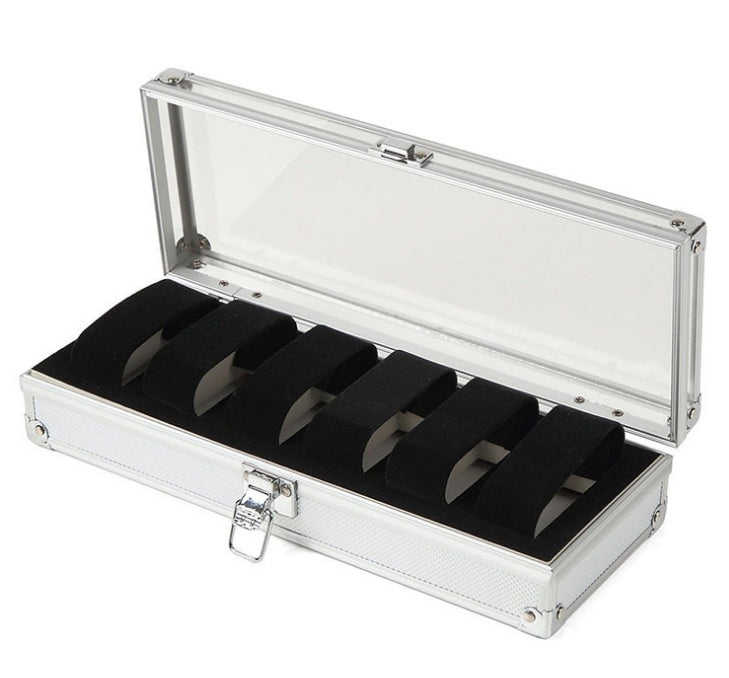 Aluminum watch box x6