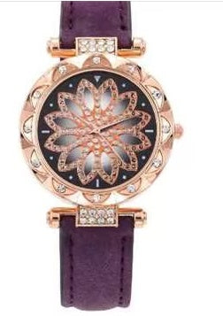 Orologio da donna con effetto diamantato