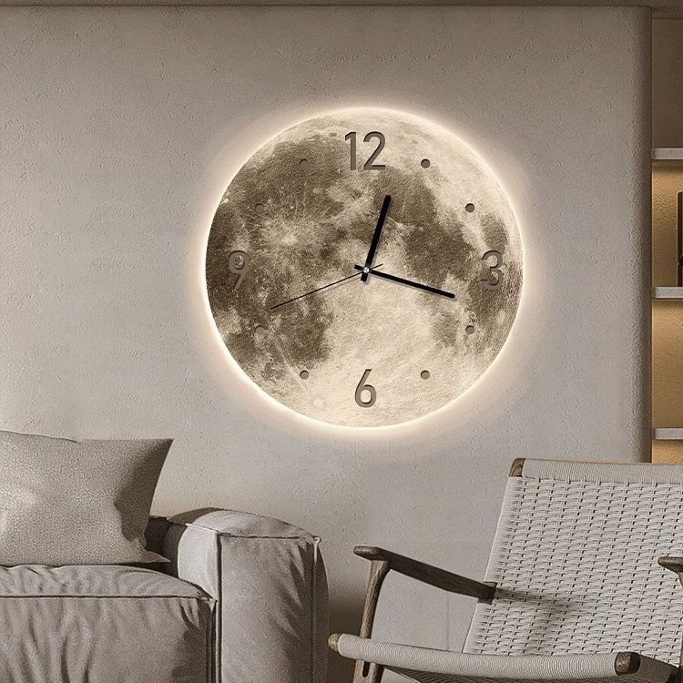 Orologio da parete di alta qualità, luce LED