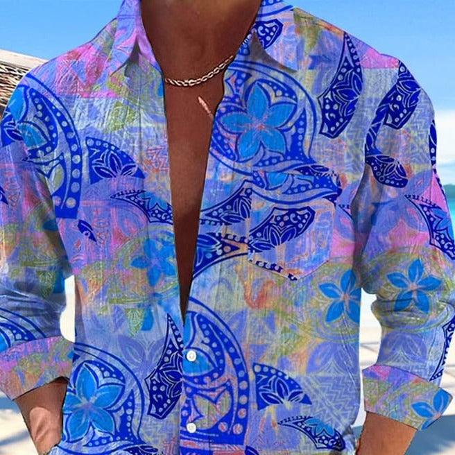 Men's Casual Print Shirt