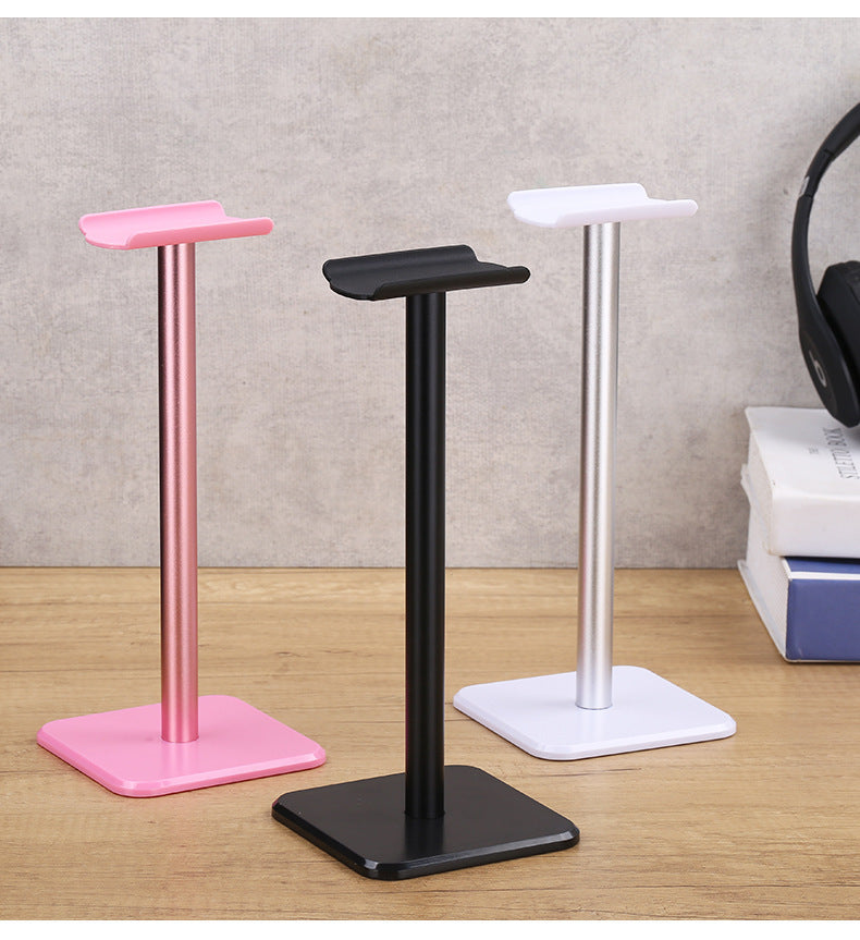 Stylish desk headphone rest