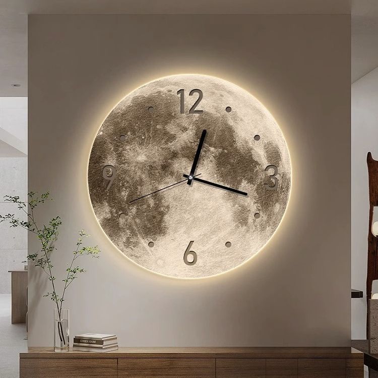 Orologio da parete di alta qualità, luce LED